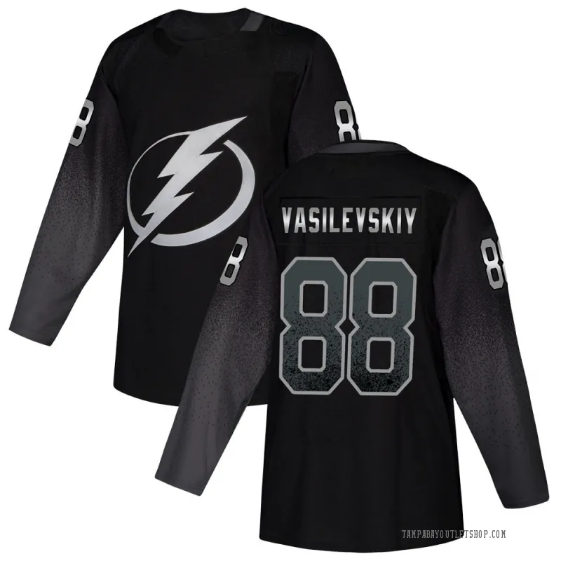 Andrei Vasilevskiy Tampa Bay Lightning Unsigned Alternate Black