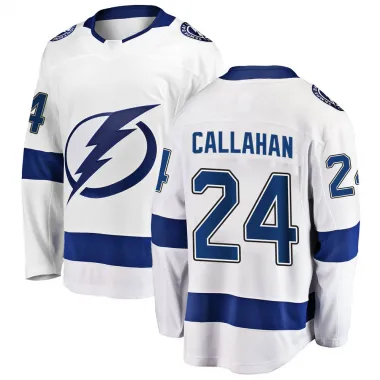 Reebok Tampa Bay Lightning #24 Ryan Callahan Away Hockey Jersey Size XL